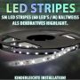 LED Stripes 1500 lm 60 LEDs 5m cold white waterproof