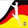 Fahne Deutschland 15 Frauenfußball
