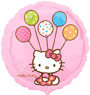 Foil balloon Hello Kitty with balloon