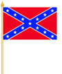 Flag at wood staff Southern States