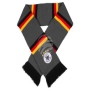 Scarf gray Germany flag with stripes