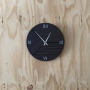 Wall clock Tini in a creative stripe design 30 cm