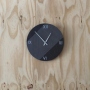 Wall clock Babsi in a creative stripe design 30 cm