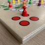 Large board game made of wood 57x57 cm