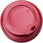 Coffee mugs To Go 0.2l lid red 100 pieces