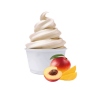 Soft ice cream powder mango/peach 100% vegan