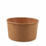 Salad and snack bowl to go made of cardboard 1200ml 100 pieces